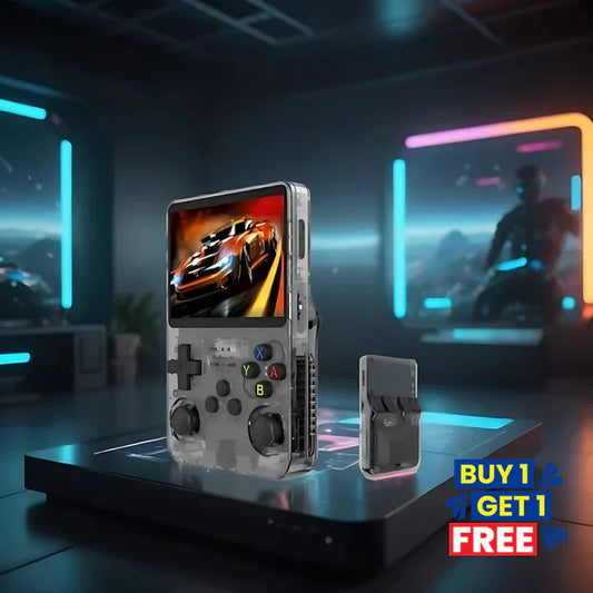 Retro Handheld Gaming Console with HD Screen & USB Charging - Buy 1 Get 1 Free